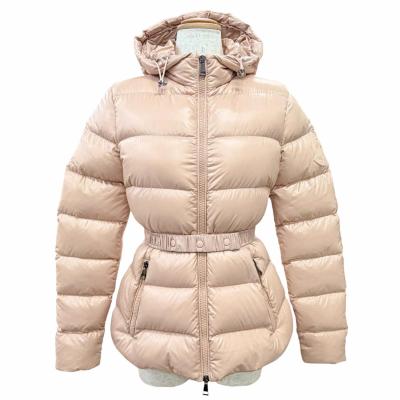 MONCLER レディースダウンコート、ダウンジャケット（色：ベージュ系