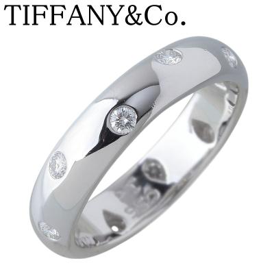 TIFFANY&Co. ティファニー ダイヤ リング ドッツ 9号 PT950 10 TIFFANY&Co. ティファニー ダイヤ リング ドッツ 9号 PT950 10