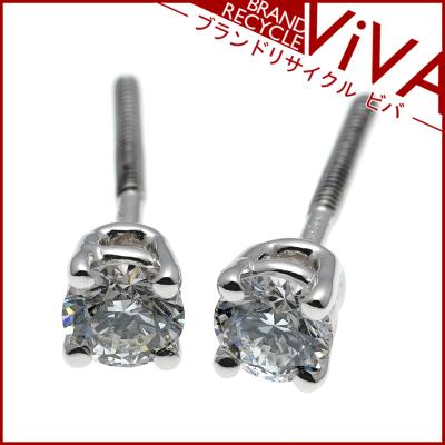 TIFFANY&Co. ピアス（アクセサリー素材：プラチナ）｜レディース