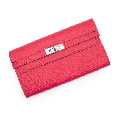 美品 HERMES エルメス ケリーウォレット ▢O刻印 箱付 エルメス ケリー（ファッション）（性別：ガールズ）のおすすめ人気