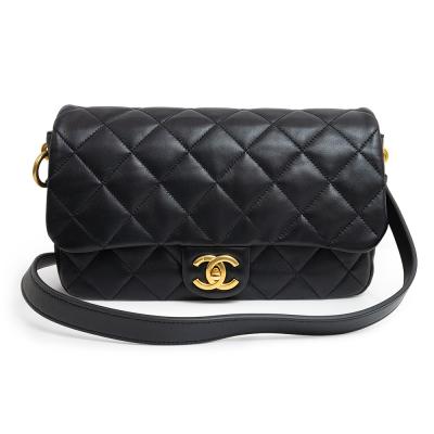 CHANEL フラップ長財布 マトラッセ ラムスキンのおすすめ人気