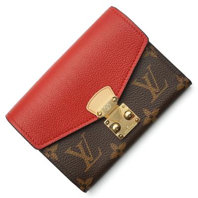 【極上美品】ルイヴィトン モノグラム ポルトフォイユ パラス コンパクト 財布 Amazon | ルイヴィトン レザー 財布 コンパクト M80968 バイカラー
