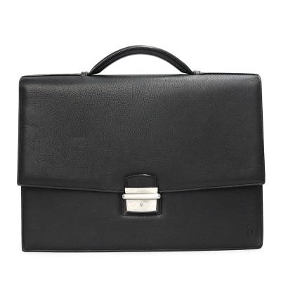 Cartier カルティエ ブリーフケース ビジネスバッグ カーフ レザー 黒 Cartier（カルティエ） （中古）Cartier L1000699 カーフスキン