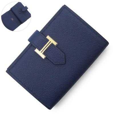 エルメス ベアンコンパクト ブルー（レディース財布） | ファッション