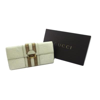 グッチ 長財布（GUCCI／レディース財布）（色：ホワイト系