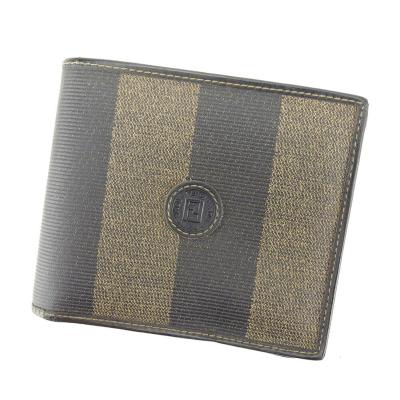 FENDI レディース二つ折り財布（バッグ、小物素材：合成皮革、PVC、PU