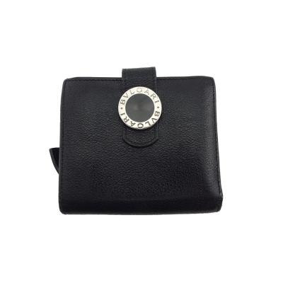 正規品⭐️極美品⭐️BVLGARI ブルガリ　男女兼用　コンパクト　二つ折り財布 正規品⭐️獄美品⭐️BVLGARI ブルガリ 男女兼用 コンパクト 二