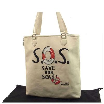 【BIGお買い物ラリー★30%OFFセール中】モスキーノ MOSCHINO トートバッグロゴ /マリンモチーフプリント アイボリー系 レディース 中古 ラブモスキーノのおすすめ人気商品一覧 通販 - Yahoo!ショッピング