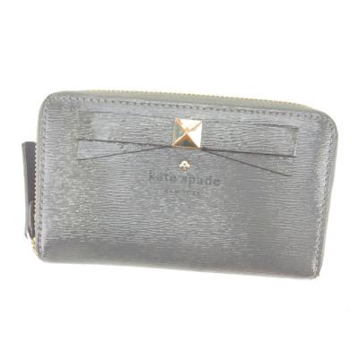 kate spade スタッズ付きリボンモチーフ長財布 kate spade スタッズ付きリボンモチーフ長財布 kate spade】長財布