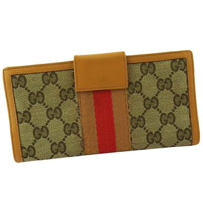 希少モデル　美品 GUCCI グッチ　長財布　赤　茶色　バイカラー　ロング　財布 GG Marmont グッチ GUCCI GGマーモント ラウンドファスナー長財布