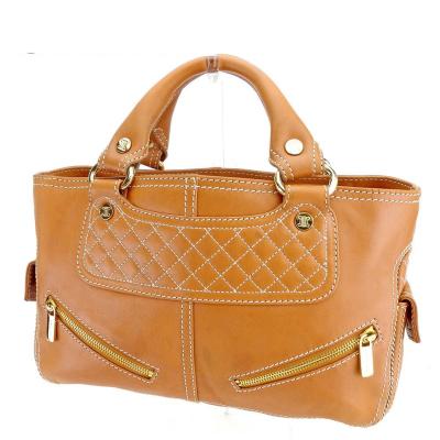 47988★年 セリーヌ ハンドバッグ ブギーバッグ トリオンフ オレンジ 中古・古着通販】CELINE (セリーヌ) ブギーバッグ オレンジ｜ブランド