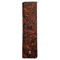 【未使用品】MONTBLANC モンブラン ベビー ペンポーチ ケース オレンジ MONTBLANC（モンブラン） 未使用 新古品 ラウンドジップ ペンケース