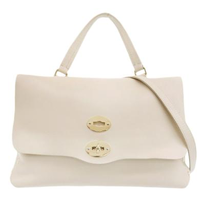 美品 ザネラート 現行タグ POSTINA ANNI50 ポスティーナ レザー 2way