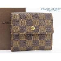 未使用 ルイヴィトン LOUIS VUITTON ダミエ ポルトフォイユ エリーズ Wホック財布 両面財布 コンパクト財布 N61654 | Brand Liberty