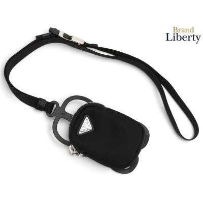 未使用 プラダ ネックストラップ ナイロン ブラック シルバー金具 PRADA ネックストラップ（PRADA）の商品一覧 通販 - Yahoo!ショッピング