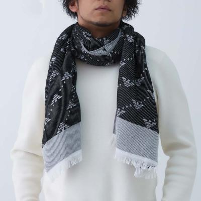 EMPORIO ARMANI メンズストール(色:ブラック系)の商品一覧 EMPORIO ARMANI メンズストール(色:ブラック系)の商品一覧