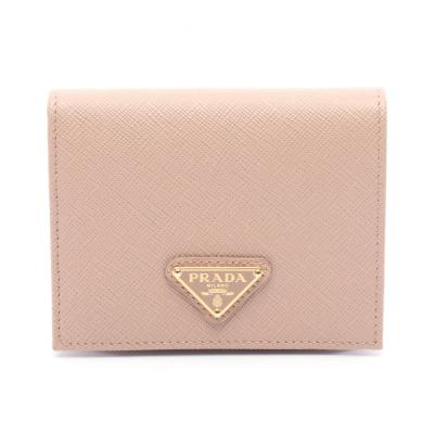 PRADA レディース二つ折り財布（色：ピンク系）｜財布｜ファッション