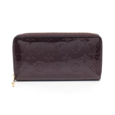 ルイヴィトン ジッピーウォレット アマラント ヴェルニ モノグラム ラウンド LOUIS VUITTON（ルイ・ヴィトン） 爆買 ジッピーウォレット モノグラム
