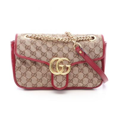 gucci ggマーモント キルティング スモールショルダーバッグの商品一覧