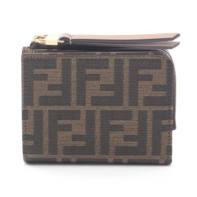 FENDI レディース二つ折り財布（バッグ、小物素材：合成皮革、PVC、PU
