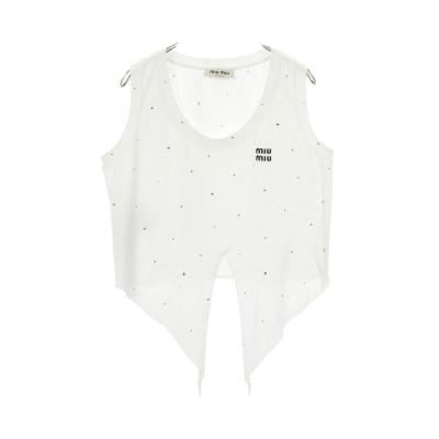 miu miu レディースタンクトップ｜トップス｜ファッション おすすめ