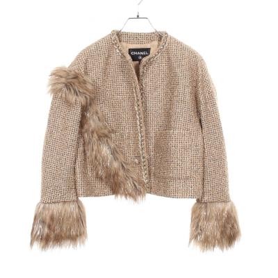 CHANEL レディースノーカラージャケット｜コート、ジャケット