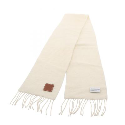 【最終お値下げ中12/16】ロエベ　スカーフ　ロエベマフラー　アイボリー　美品 楽天市場】LOEWE ロエベ マフラー 38×180 F810487X17 レディース