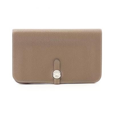 極美品】HERMÈS（エルメス） ベージュ系財布 ドゴン 極美品】HERMÈS