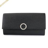ブルガリ BVLGARI 財布 メンズ レディース 長財布 ブルガリ・ブルガリ レザー ブラック 30414 GRAIN BLK【最大1000円クーポン】 | Brandol Style