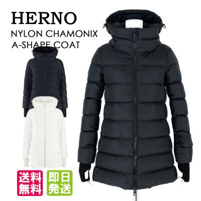 HERNO レディースダウンコート、ダウンジャケット(色:ブラック HERNO レディースダウンコート、ダウンジャケット(色:ブラック