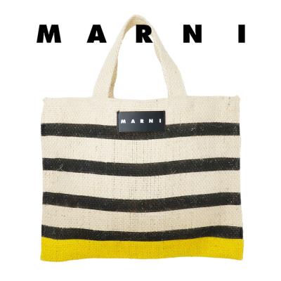 MARNI レディーストートバッグ(柄:ボーダー)の商品一覧 MARNI レディーストートバッグ(柄:ボーダー)の商品一覧