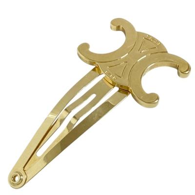 美品|CELINEトリオンフヘアクリップべっ甲風グレー系ヘアアクセサリー中古美品 CELINE レディースヘアアクセサリー｜ファッション 通販 - Yahoo