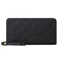 ルイヴィトン LOUIS VUITTON ラウンドファスナー長財布 ジッピーウォレット モノグラム・アンプラント レザー ブラック 黒 M61864 | BRAND SHOP Cantabile