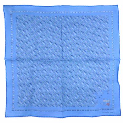 スカーフリング エルメス（HERMES／ファッション）（色：ブルー系）の