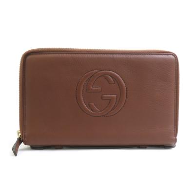 GUCCI 長財布 メンズ ブラウン GUCCI メンズ長財布（色：ブラウン系）｜財布｜ファッション 通販