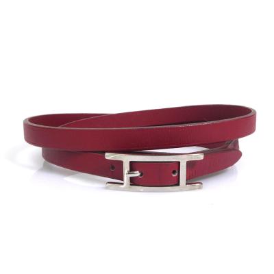 HERMES ブレスレット（色：レッド系）｜レディースアクセサリー