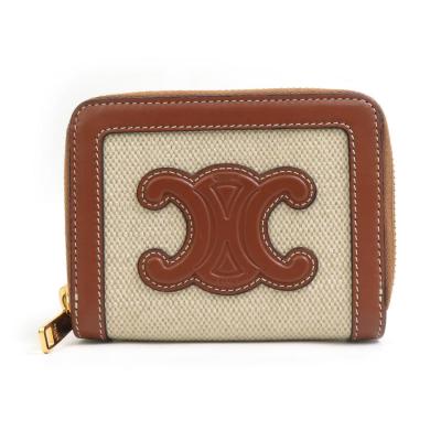 CELINE セリーヌ コインケース トリオンフ キャンバス/レザー