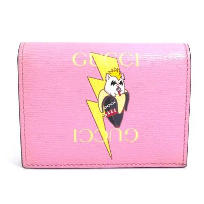 グッチ 財布 ピンク 二つ折り（GUCCI）（色：ピンク系）のおすすめ人気