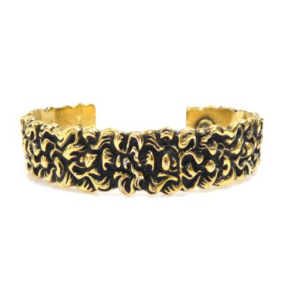 GUCCI グッチ バングル ブレスレット アクセサリー クロコダイル ブラウン GUCCI グッチ バングル ブレスレット アクセサリー クロコダイル