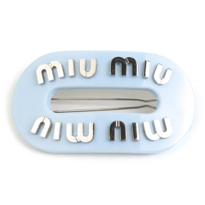 miumiu ヘアクリップ（バレッタ）｜レディースヘアアクセサリー