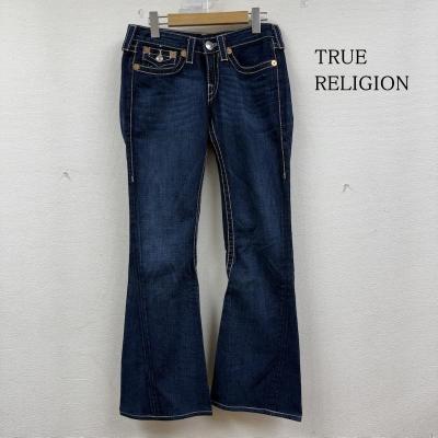 極美品✨トゥルーレリジョン パンツ デニム フレアパンツ 27 濃紺L ジーパン TRUE RELIGION ファッション おすすめ人気商品一覧 通販 - Yahoo