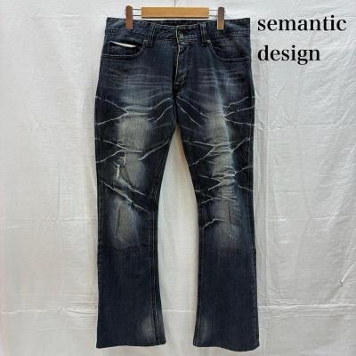 semantic design メンズジーンズ、デニム｜ボトムス、パンツ