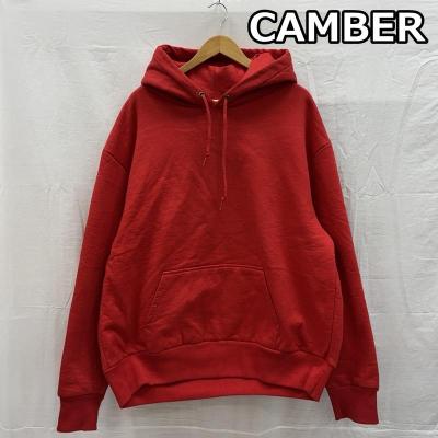 CAMBER キャンバー メンズ ジップアップパーカー（色：レッド系）の