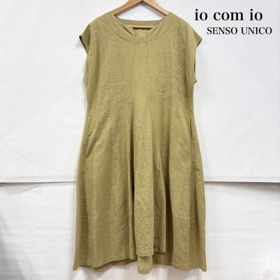 【センソユニコ】 イオコムイオ 変形ギャザーワンピース (L) 可愛い 7分袖 イオコムイオセンソユニコのおすすめ人気商品一覧 通販 - Yahoo