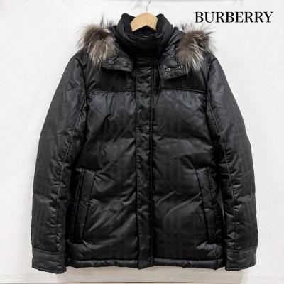 バーバリー ダウンコート 黒 92cm最終値下げ burberry/バーバリー通販 | ミッドレングス ナイロン フーデッド