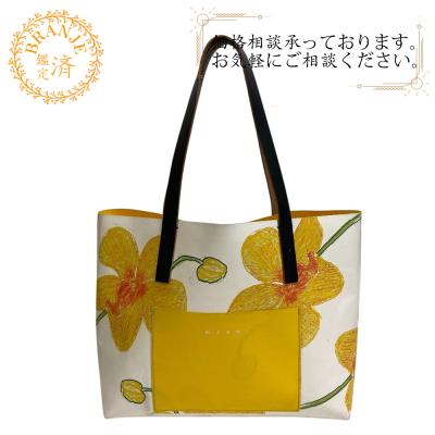 MARNI 花柄トートバッグ MARNI マルニ フラワーカフェバッグ トートバッグ ハンドバッグ