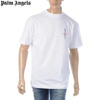 パームエンジェルス PALM ANGELS Tシャツ メンズ クルーネック ロゴ 