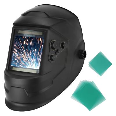 溶接面 自動遮光 ソーラー 電池交換（製造、工場用品） | DIY