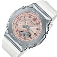 CASIO/G-SHOCK カシオ/Gショック メンズ腕時計 Sサイズ メタルケースモデル アナデジ ホワイト/ピンク(国内正規品)GM-S2100WS-7AJF | BRIGHTヤフー店
