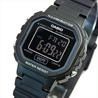 CASIO Standard カシオ スタンダード アラームクロノ レディース腕時計 デジタル液晶モデル ラバーベルト ブラック 海外モデル LA-20WH-1B | BRIGHTヤフー店